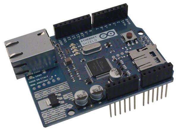 The Arduino Ethernet shield